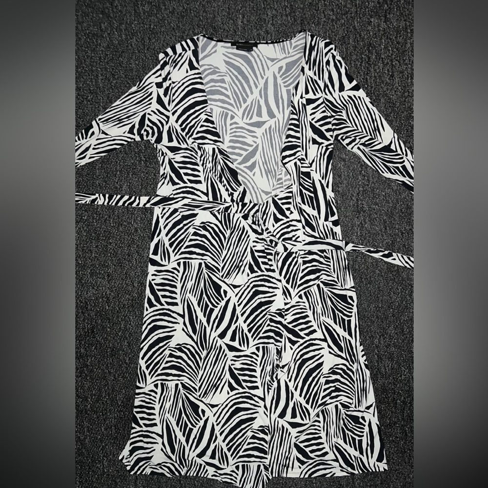 Woman’s Zebra Pattern Dress
